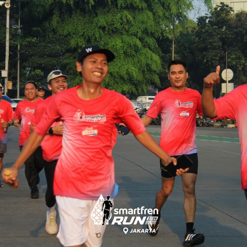 Race photo from SMARTFREN RUN 2026 VIBES