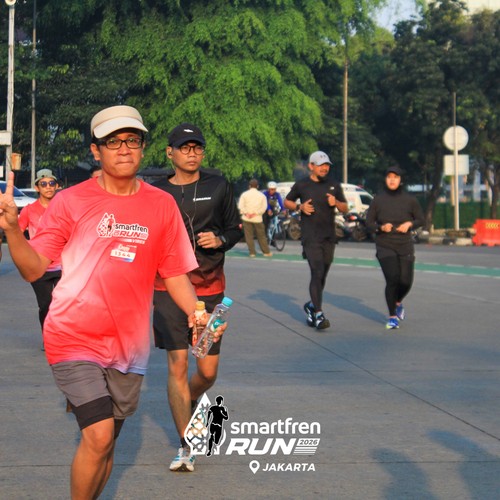 Race photo from SMARTFREN RUN 2026 VIBES