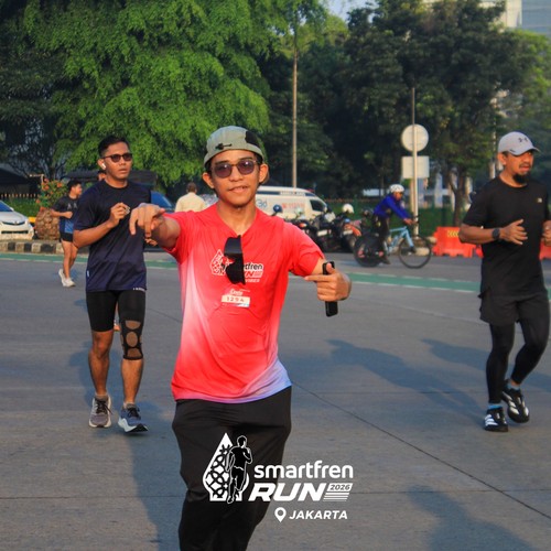 Race photo from SMARTFREN RUN 2026 VIBES