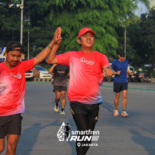 Race photo from SMARTFREN RUN 2026 VIBES