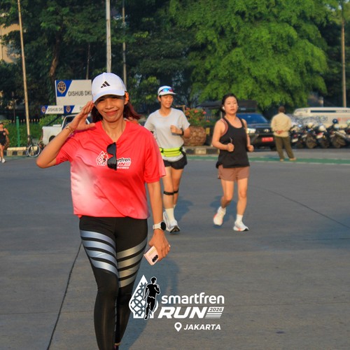 Race photo from SMARTFREN RUN 2026 VIBES