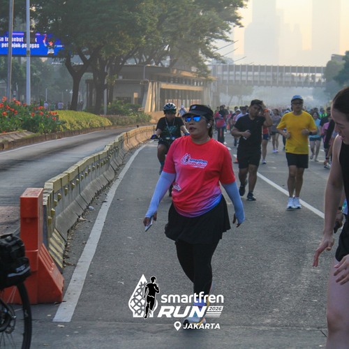 Race photo from SMARTFREN RUN 2026 VIBES