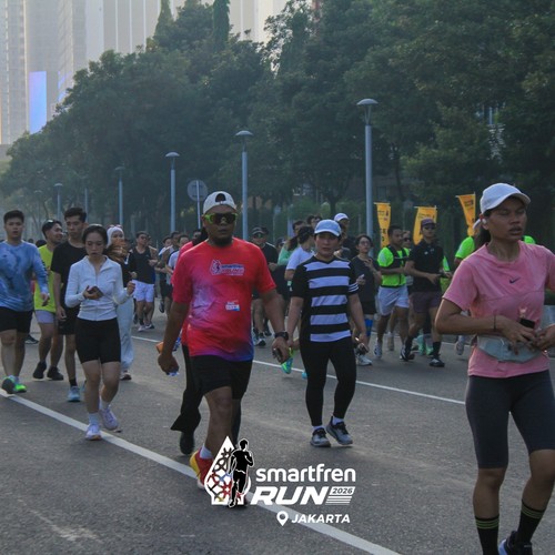 Race photo from SMARTFREN RUN 2026 VIBES