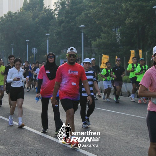Race photo from SMARTFREN RUN 2026 VIBES