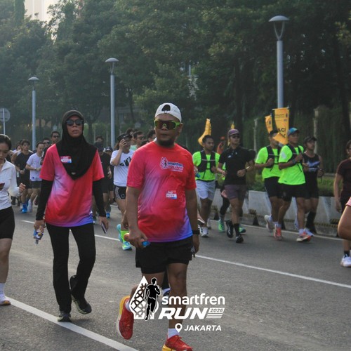Race photo from SMARTFREN RUN 2026 VIBES