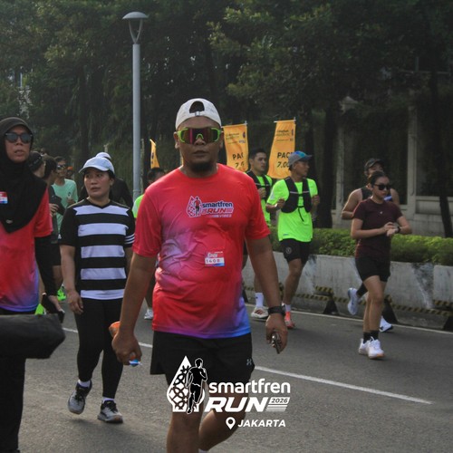 Race photo from SMARTFREN RUN 2026 VIBES