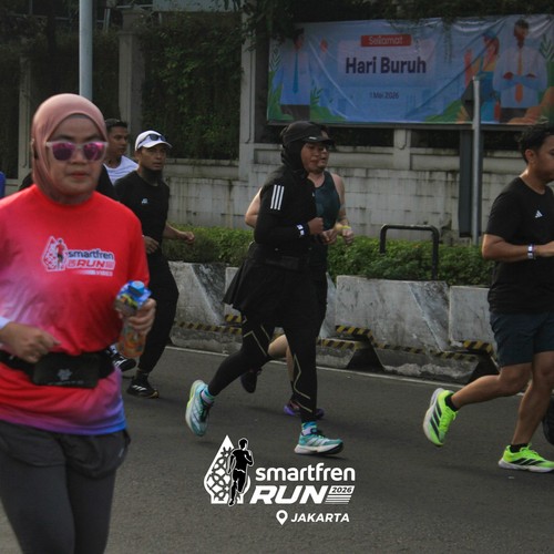 Race photo from SMARTFREN RUN 2026 VIBES