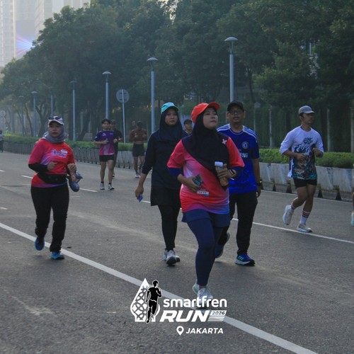 Race photo from SMARTFREN RUN 2026 VIBES