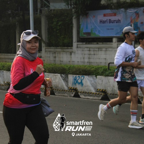 Race photo from SMARTFREN RUN 2026 VIBES