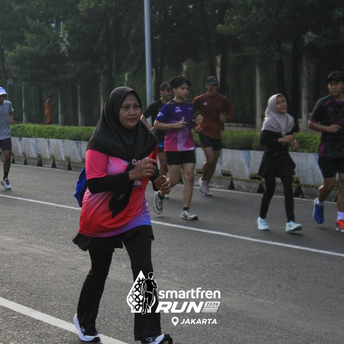 Race photo from SMARTFREN RUN 2026 VIBES