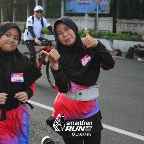 Race photo from SMARTFREN RUN 2026 VIBES
