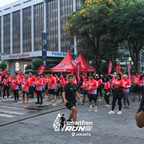 Race photo from SMARTFREN RUN 2026 VIBES