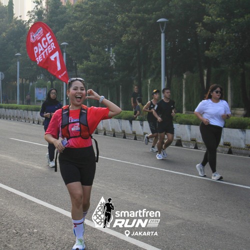 Race photo from SMARTFREN RUN 2026 VIBES