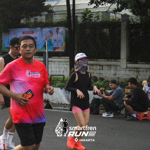 Race photo from SMARTFREN RUN 2026 VIBES