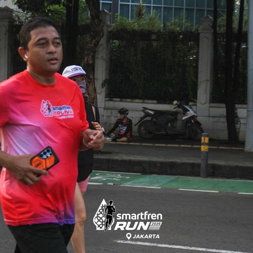 Race photo from SMARTFREN RUN 2026 VIBES