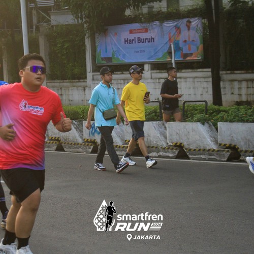 Race photo from SMARTFREN RUN 2026 VIBES
