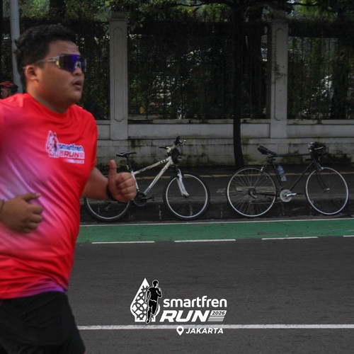 Race photo from SMARTFREN RUN 2026 VIBES