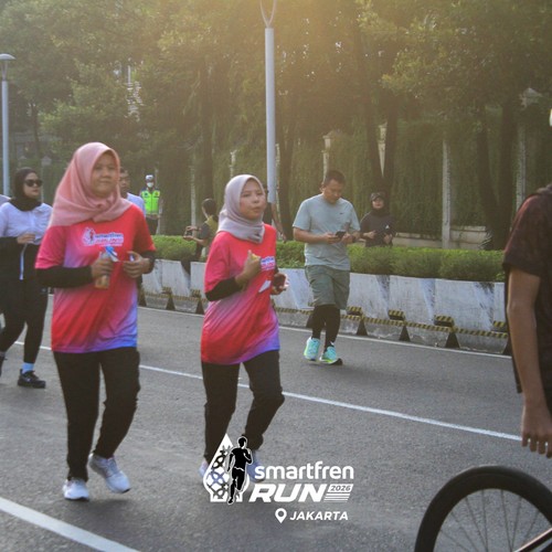 Race photo from SMARTFREN RUN 2026 VIBES