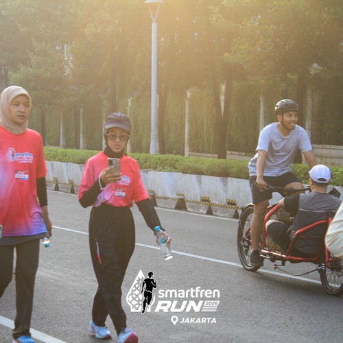 Race photo from SMARTFREN RUN 2026 VIBES