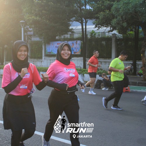 Race photo from SMARTFREN RUN 2026 VIBES
