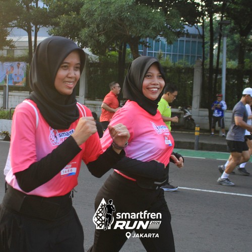 Race photo from SMARTFREN RUN 2026 VIBES