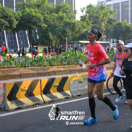 Race photo from SMARTFREN RUN 2026 VIBES