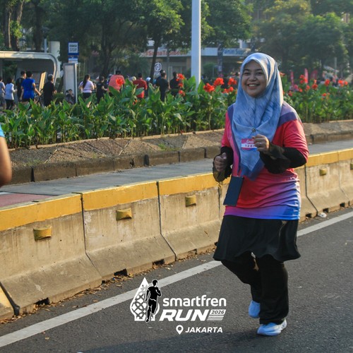 Race photo from SMARTFREN RUN 2026 VIBES