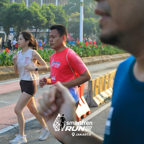 Race photo from SMARTFREN RUN 2026 VIBES