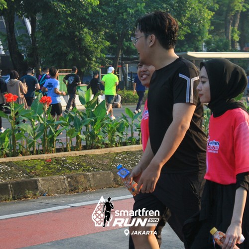 Race photo from SMARTFREN RUN 2026 VIBES