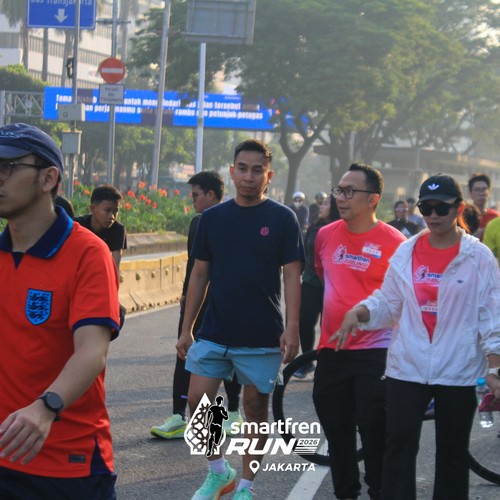 Race photo from SMARTFREN RUN 2026 VIBES
