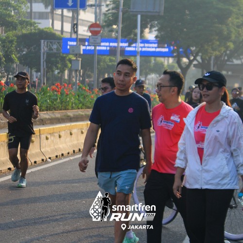 Race photo from SMARTFREN RUN 2026 VIBES