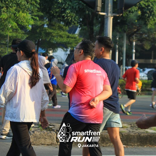 Race photo from SMARTFREN RUN 2026 VIBES
