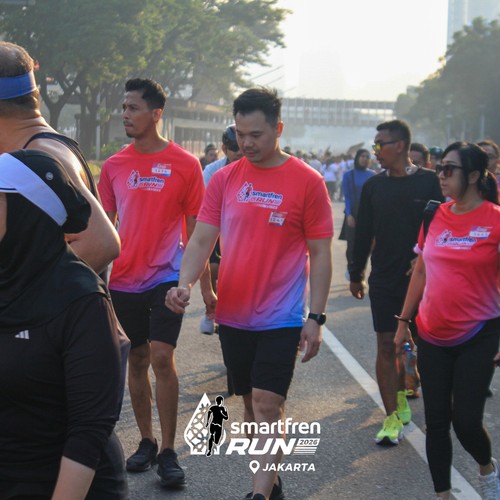 Race photo from SMARTFREN RUN 2026 VIBES