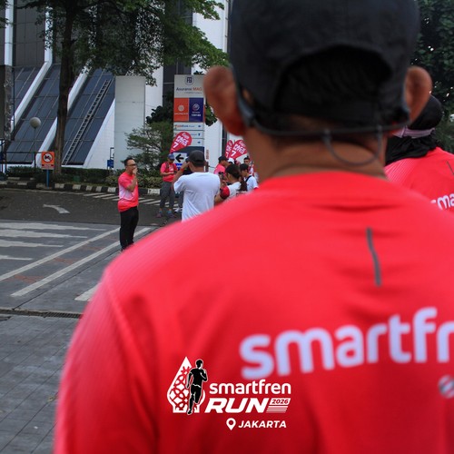 Race photo from SMARTFREN RUN 2026 VIBES