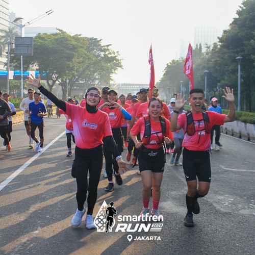 Race photo from SMARTFREN RUN 2026 VIBES