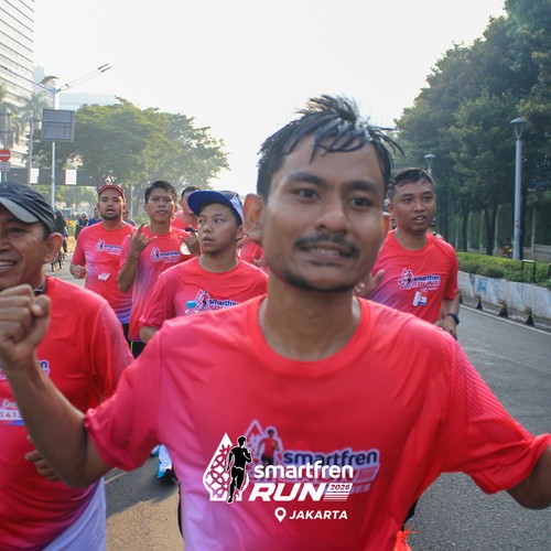 Race photo from SMARTFREN RUN 2026 VIBES