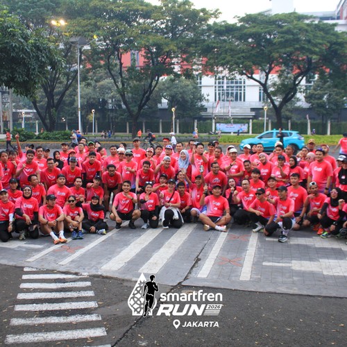 Race photo from SMARTFREN RUN 2026 VIBES