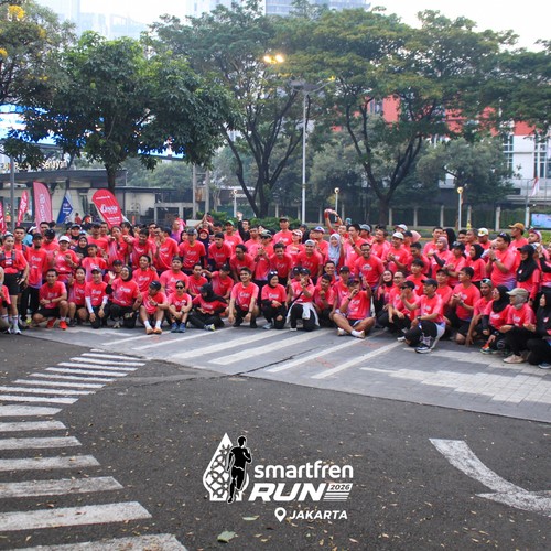 Race photo from SMARTFREN RUN 2026 VIBES