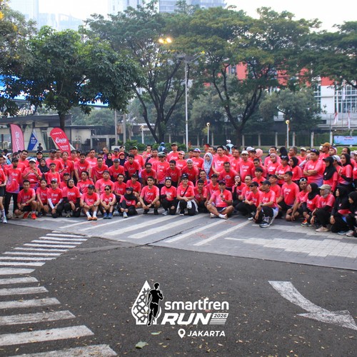 Race photo from SMARTFREN RUN 2026 VIBES