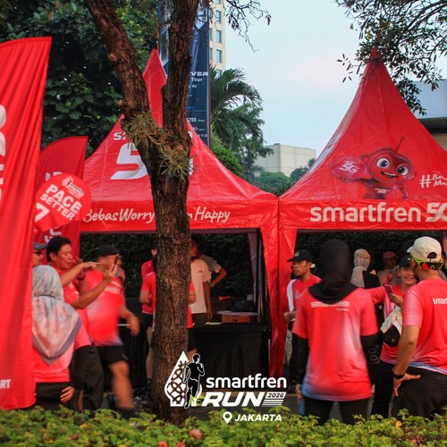 Race photo from SMARTFREN RUN 2026 VIBES