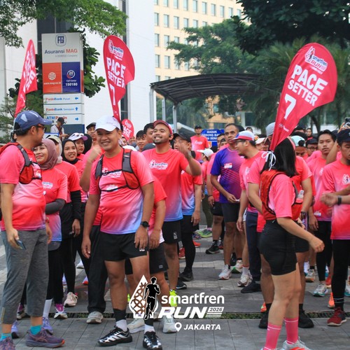 Race photo from SMARTFREN RUN 2026 VIBES