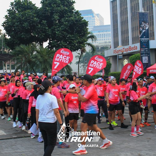 Race photo from SMARTFREN RUN 2026 VIBES