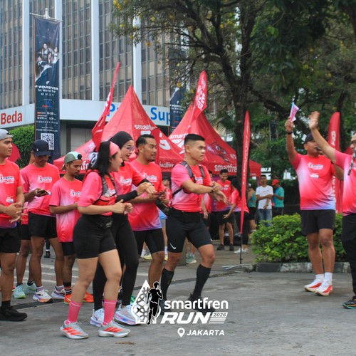 Race photo from SMARTFREN RUN 2026 VIBES