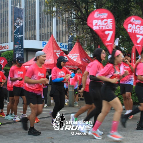 Race photo from SMARTFREN RUN 2026 VIBES