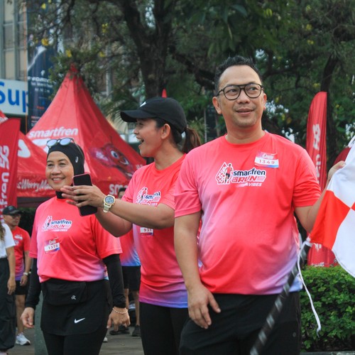 Race photo from SMARTFREN RUN 2026 VIBES