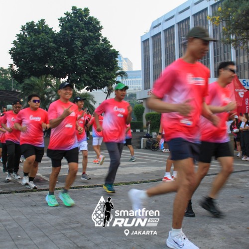 Race photo from SMARTFREN RUN 2026 VIBES