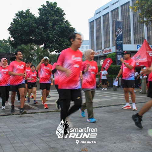 Race photo from SMARTFREN RUN 2026 VIBES