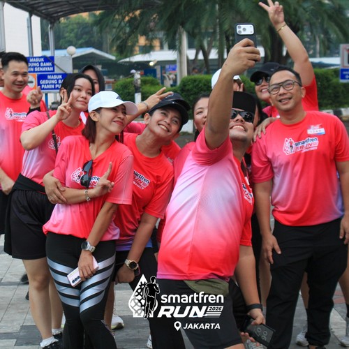 Race photo from SMARTFREN RUN 2026 VIBES