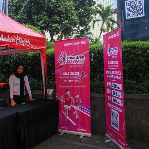 Race photo from SMARTFREN RUN 2026 VIBES