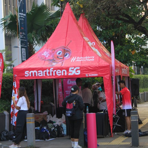Race photo from SMARTFREN RUN 2026 VIBES